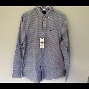 Men’s Dockers Shirt long sleeve M - blueish